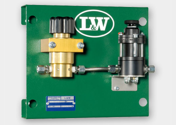 Pressure reducing station with TÜV/ CE safety valve L&W UK
