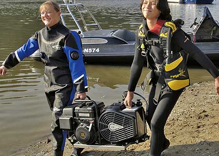 Diving with L&W UK